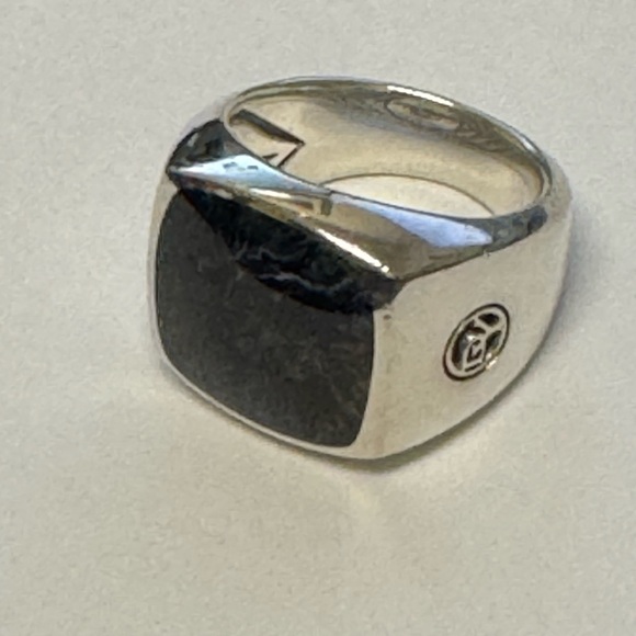 David Yurman Other - Exotic Stone Signet Ring in Sterling Silver with Pietersite, 19mm